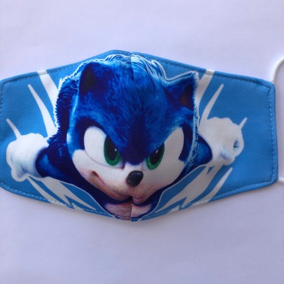 1 pc Kids face mask Sonic the Hedgehog - Picture 3 of 5
